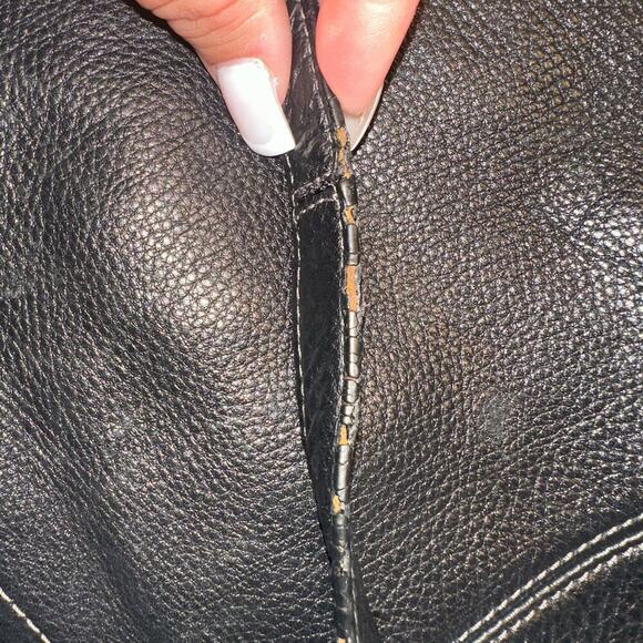 Vintage COACH Penelope Woman's Black Pebbled Genuine Leather - Picture 6 of 12